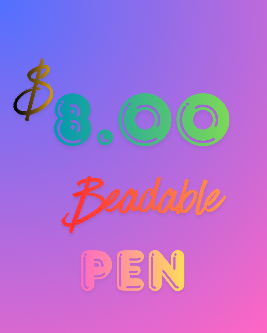 Bead Pop Pens ✨
